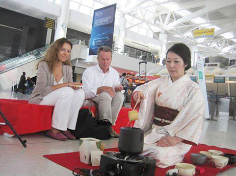 Tea ceremony abroad